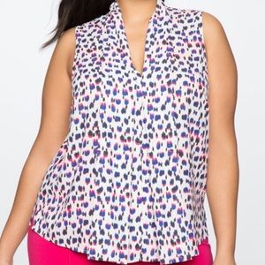 Eloquii Sleeveless Blouse